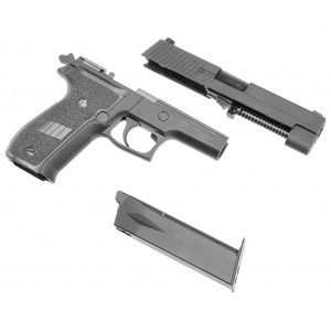 Страйкбольный пистолет WE Sig Sauer P226 метал. слайд (6 мм, GBB, Green Gas) WE-F001B